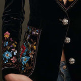 Jelena | Vezeni Cvetni Blazer