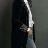 Ivana | Crni Barokni Blazer