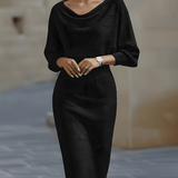 Gabrijela | Midi Haljina Kimono Rukavi