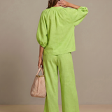 Aleksandra | Bluza i Široke Pantalone