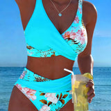 Aleksandra – Bikini cvetni print