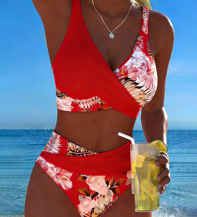 Aleksandra – Bikini cvetni print