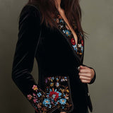 Jelena | Vezeni Cvetni Blazer