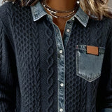 Kalina | Košulja sa Denim Detaljima