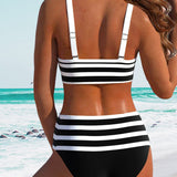 Gordana – Prugasti bikini visokog struka