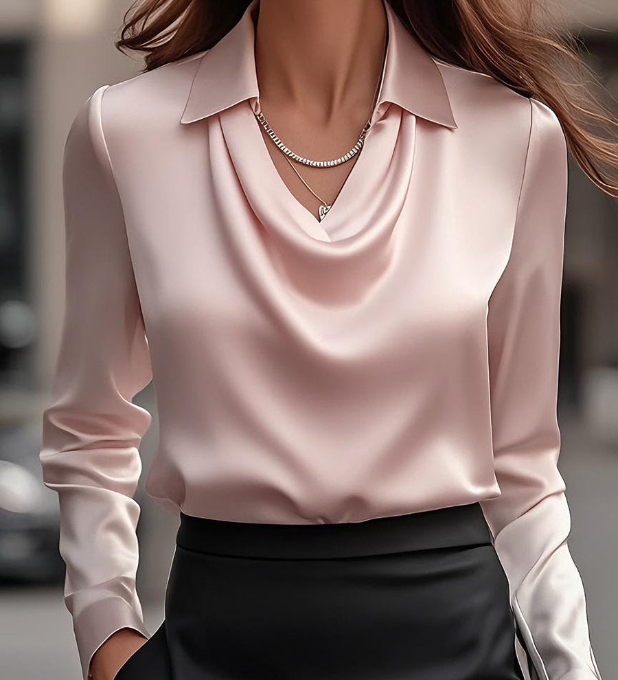 Ljiljana | Elegantna Saten Bluza