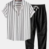 Dušan - Prugasta košulja i lanene pantalone