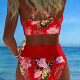 Aleksandra – Bikini cvetni print