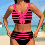 Gordana – Prugasti bikini visokog struka