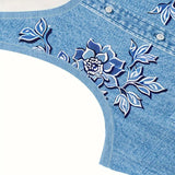 Jeans haljina bez rukava