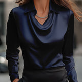 Ljiljana | Elegantna Saten Bluza