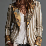 Katarina | Bohemijanski Prugasti Blazer