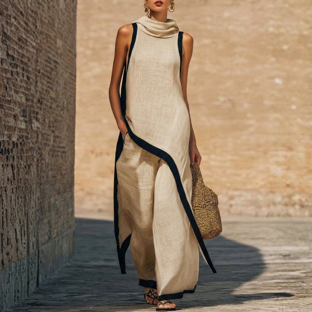 Dragana | Elegantan Laneni Kombinezon
