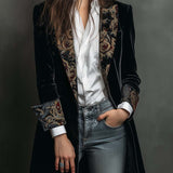 Ivana | Crni Barokni Blazer