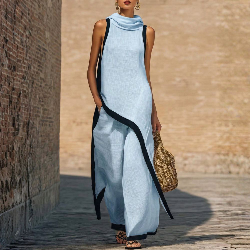 Dragana | Elegantan Laneni Kombinezon