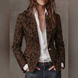 Marija | Uski Kašmir Žakard Blazer