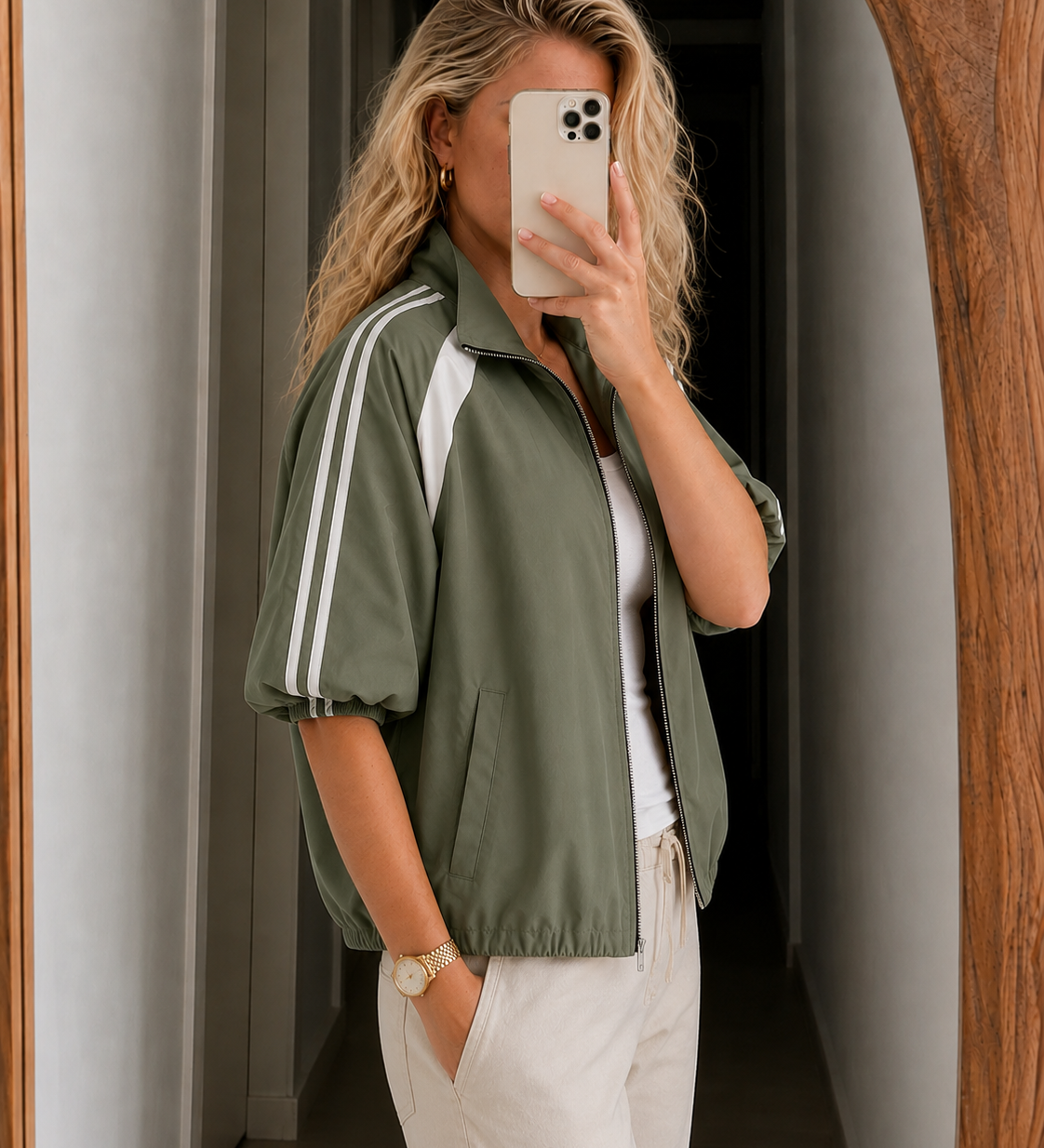 Skraćena Bomber Jakna
