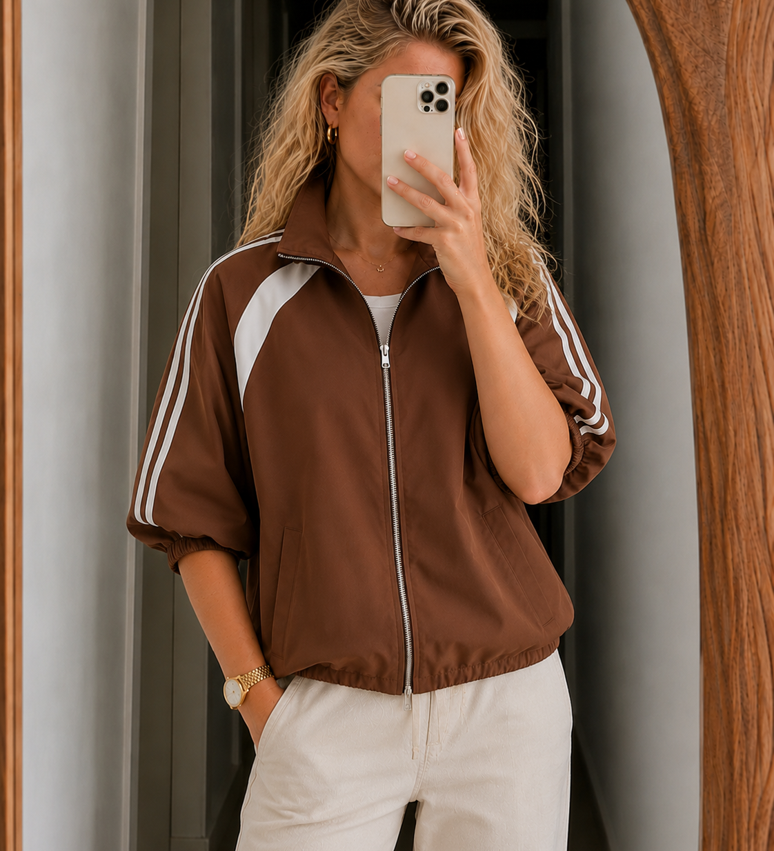 Skraćena Bomber Jakna
