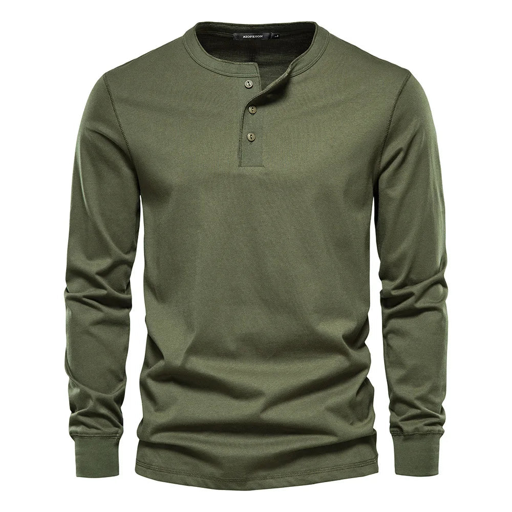 Henley majica – meka mešavina koja diše