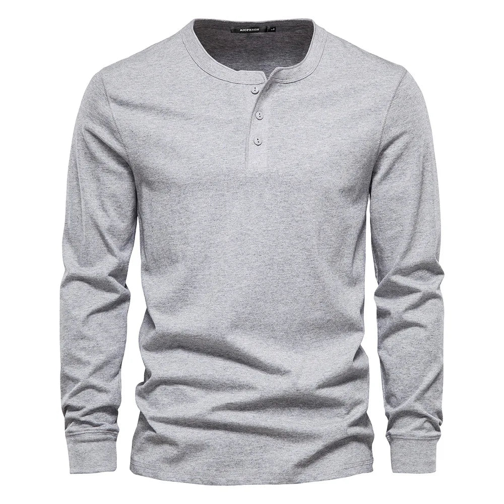 Henley majica – meka mešavina koja diše