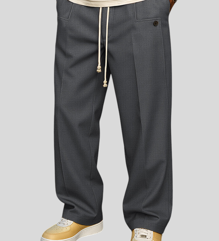 Edgar - Elegantne muške pantalone sa učkurom