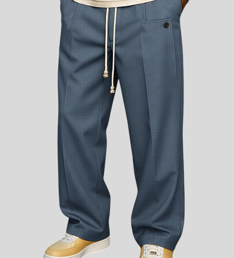 Edgar - Elegantne muške pantalone sa učkurom