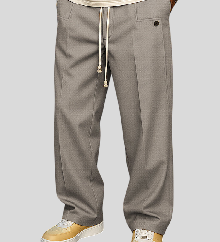 Edgar - Elegantne muške pantalone sa učkurom