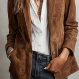 Teodora | Braon Vintage Blazer