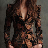 Nina | Blazer sa Cvetnim Printom