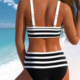 Gordana – Prugasti bikini visokog struka