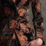 Nina | Blazer sa Cvetnim Printom