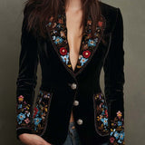 Jelena | Vezeni Cvetni Blazer