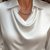 Ljiljana | Elegantna Saten Bluza