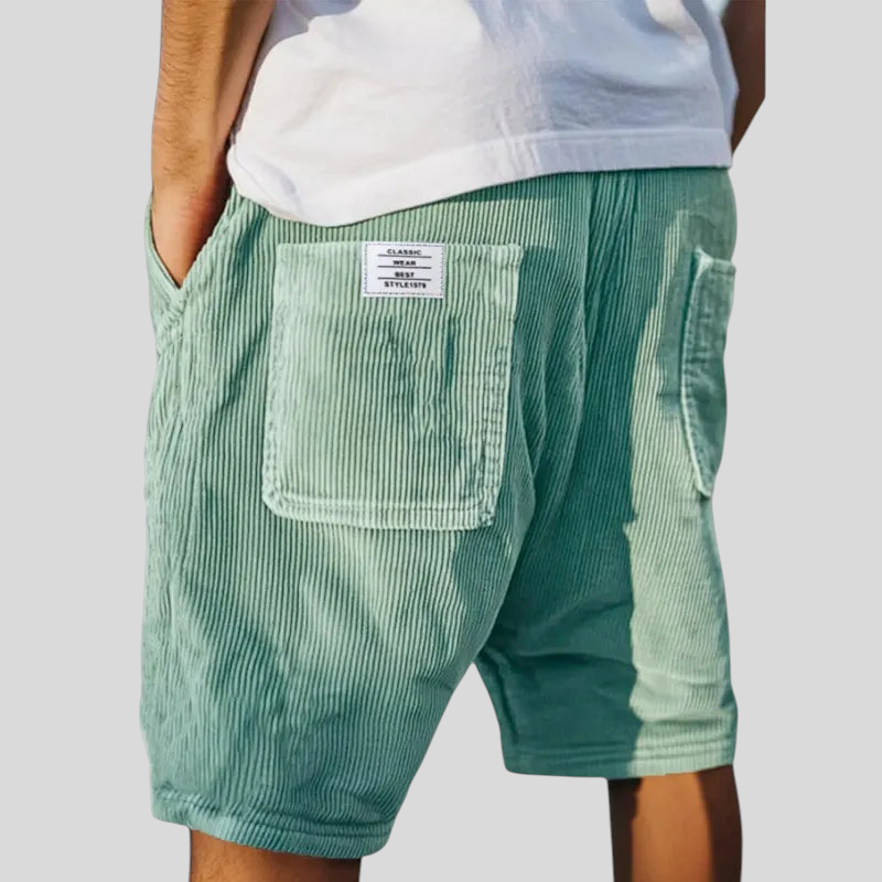 Pedro - Elegantne somotske kratke pantalone