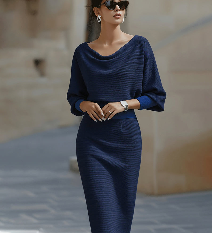 Gabrijela | Midi Haljina Kimono Rukavi
