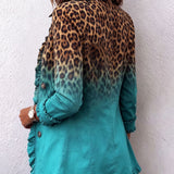 Sofija | Blazer sa Volanima Leopard